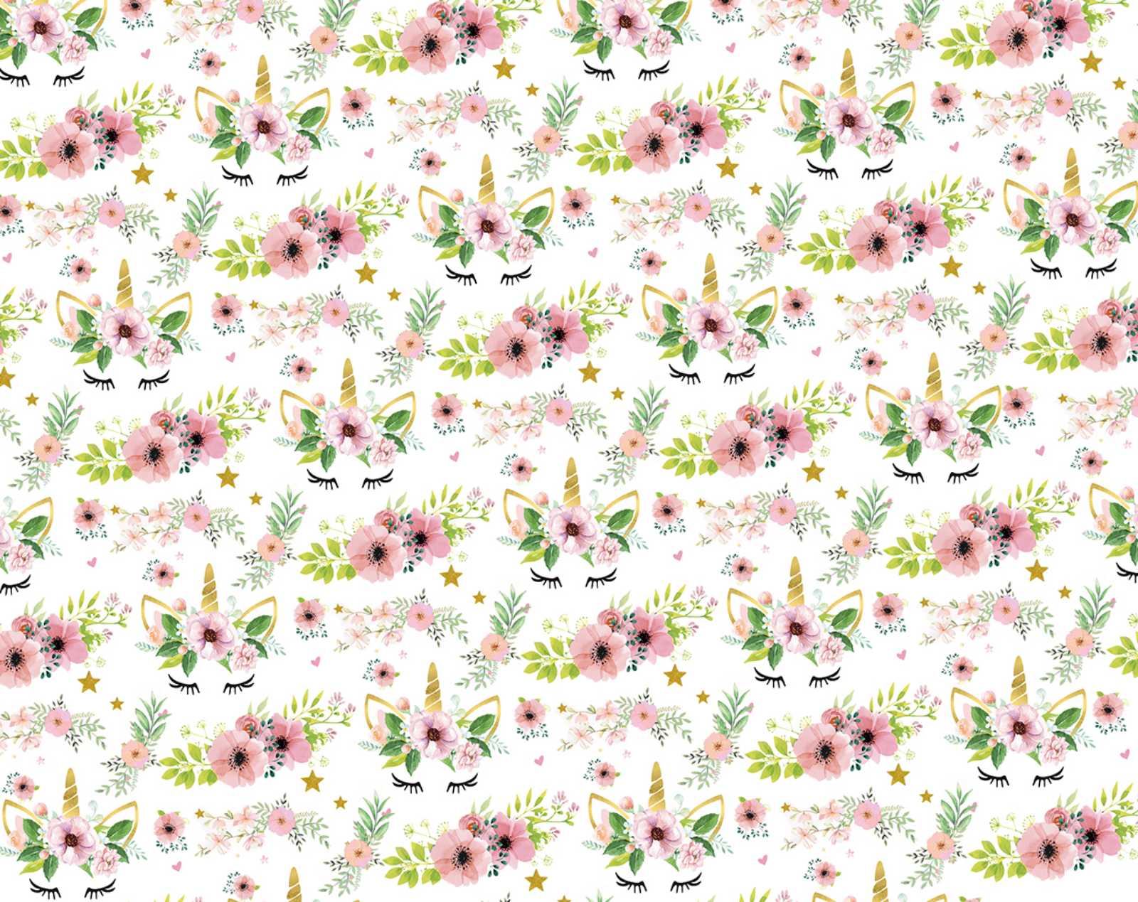 Бумага упаковочная мелованная 80г 10 листов 100 х 70см Белый Unison (PVM10-209)