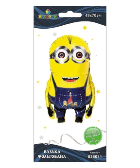 Шарик фольгированный Pelican, миньон Кевин, 70см Разноцветный Pelican (836031)