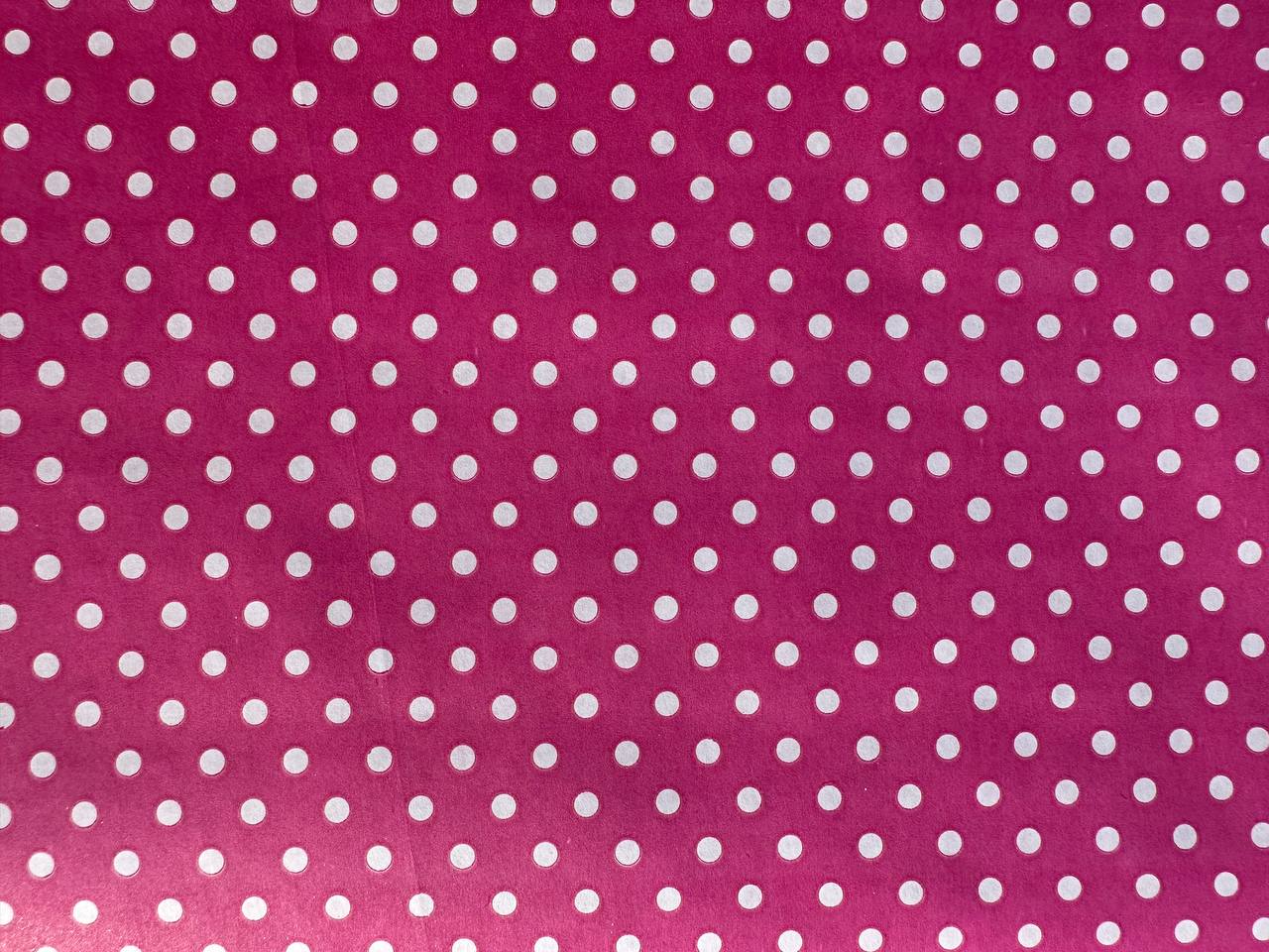 Бумага упаковочная крафт-двосторонний 0,7 х 7м Розовый Unison (Пт 857.23)