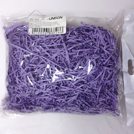 Бумажный наполнитель 50г Фиолетовый Unison (PF050-35)
