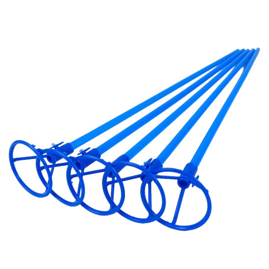 Палочка держатель для шарика фольгированного 50см, 10шт/уп, синяя Синий Unison (883221)