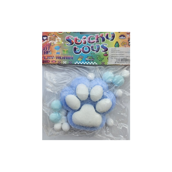 Таба сквиш антистресс X1-21 Лапка меховая (712213)