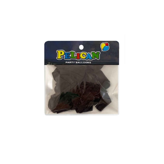 Шарики Pelican 10' (26 см)  винтажный винно красный, 10 шт/уп Красный Pelican (811059)