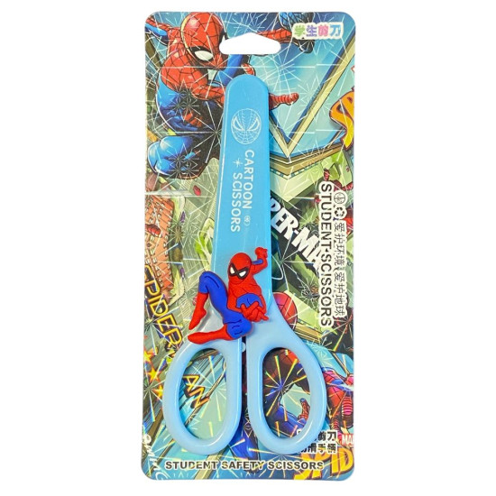 Ножиці  14см в пластиковому чохлі "Спайдермен" в блістері (9105-SP)