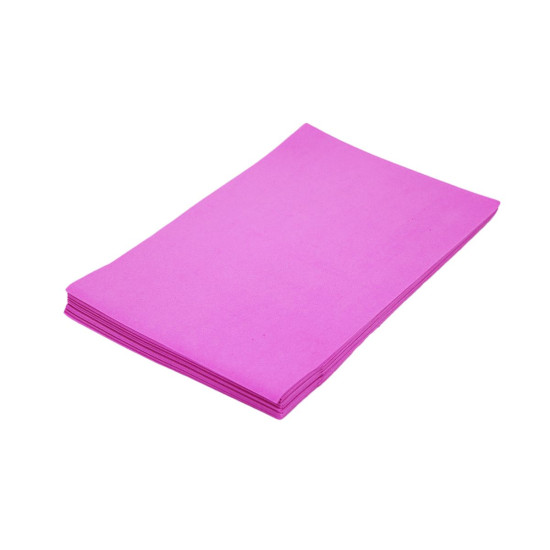 Фоаміран  20 х 30см, 1мм, 20 аркушів, рожевий Рожевий Unison (7711)