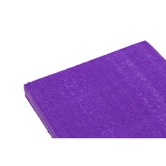 Фиолетовый  фоамиран с флоком (10листов) (8943)