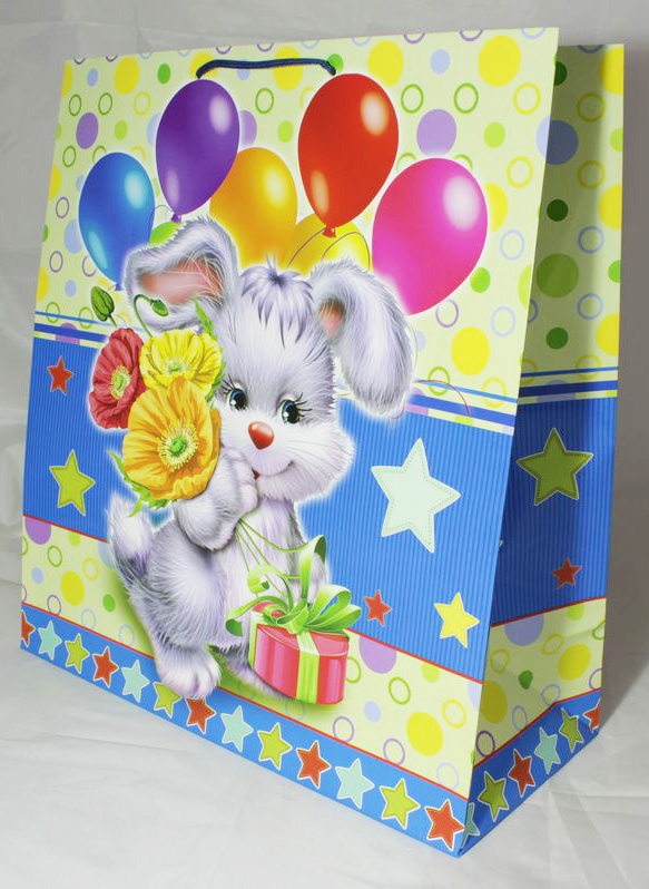 Пакет подарочный детская серия  супер 170г 47 х 52 х 20см Unison (PVM475220C)