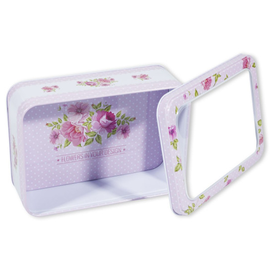 Металлическая прямоугольная подарочная коробка MT-147-03 (MT-147-03)