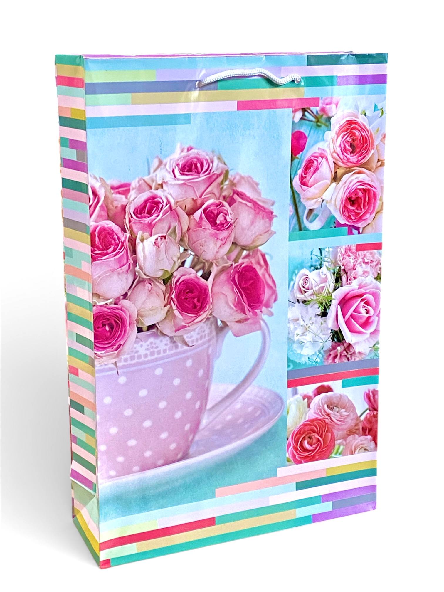 Пакет подарунковий жіноча серія 150гр, 25 х 37 х 8см (12шт/уп) Unison (PVM253708W)