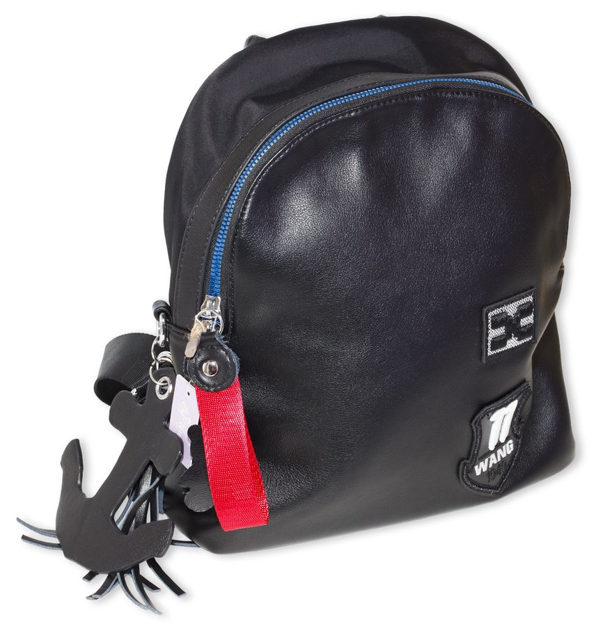 Рюкзак женский черный 36х26см (9635)