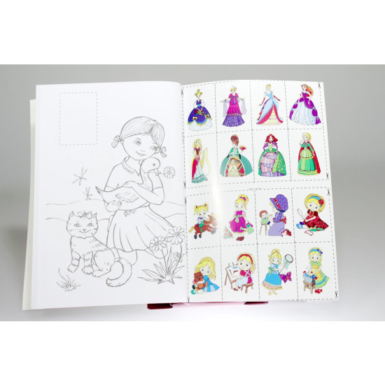 Розмальовка "Малюнки для хлопчиків" з наліпками А4, 64 сторінки, 8шт/уп Апельсин (РМ-06)