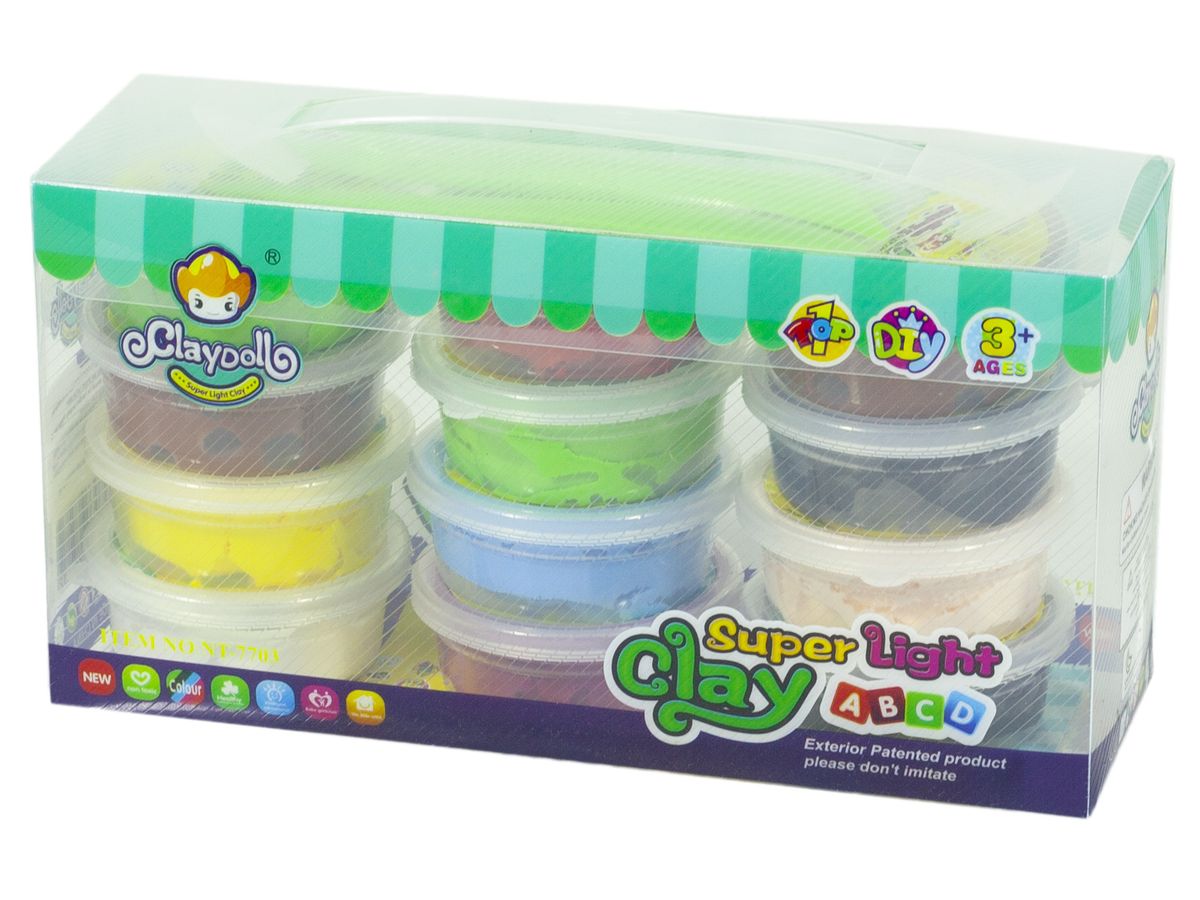 Моделин 12цв NT-7703 Разноцветный Unison (NT-7703)