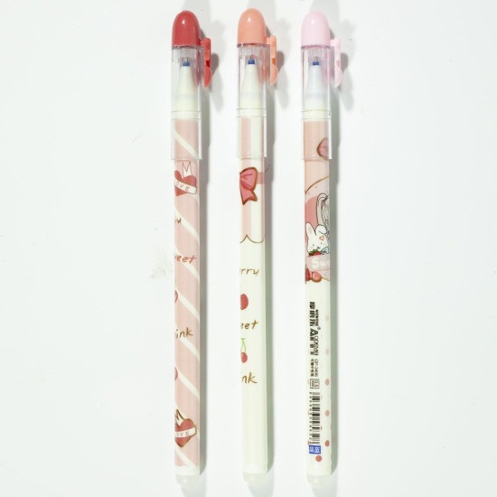 Ручка дитяча гель "пиши-стирай" "Girl" синя 0,38 мм (3496GP)