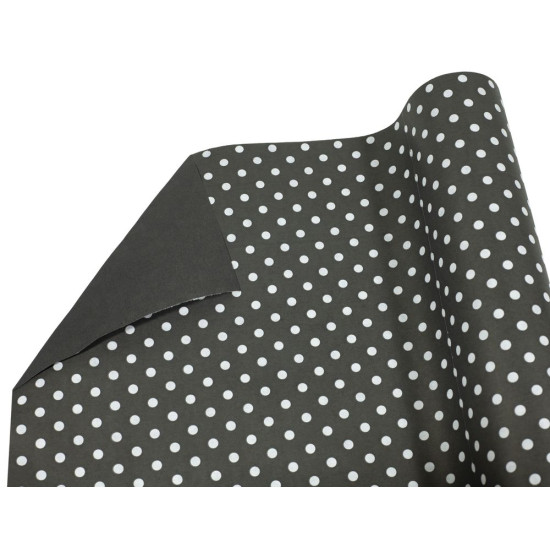 Папір пакувальний крафт-двосторонній 0,7 х 7м Чорний Unison (Пт 857.11)