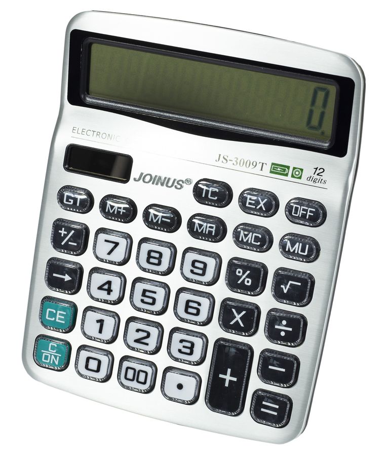 Калькулятор   JS-3009T   12р. 2п. Big Display (JS-3009T)