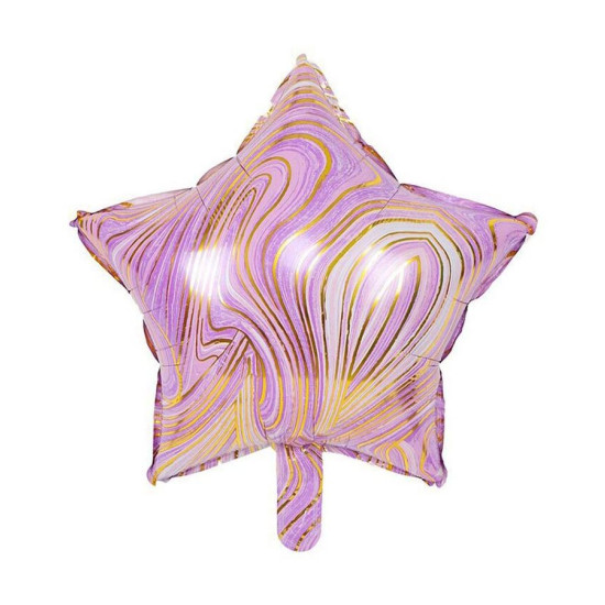 Шарик фольг. Pelican 18 ', ЗВЕЗДА АГАТ ФИОЛЕТОВЫЙ 45 см (832671)