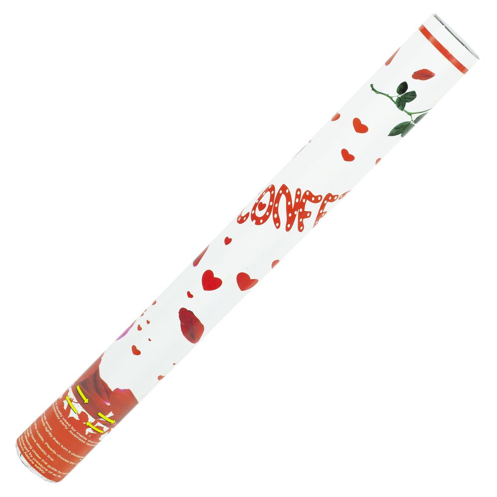 Хлопавка пневматична "Троянди" 50см,  25г, наповнення   пелюстки троянд з тканини Unison (0893-50)