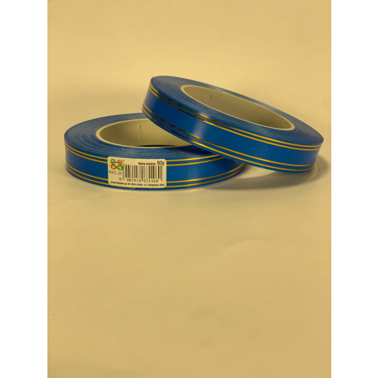 Лента пластиковая 2см х 45м Синий Unison (PAS20 -2 blue)