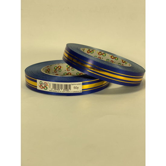 Лента пластиковая 2см х 45м Синий Unison (PAS20 -dark blue)