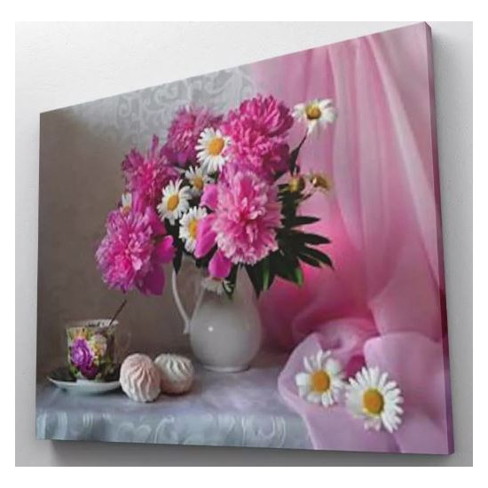 Картина по номерам "Зефирки" 40*50см,крас.-акрил,кисть-3шт. (8177RSB_B)