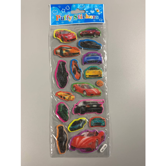 Наклейки 24 х 9см, 20шт/уп Різнокольоровий Unison (SK-106)