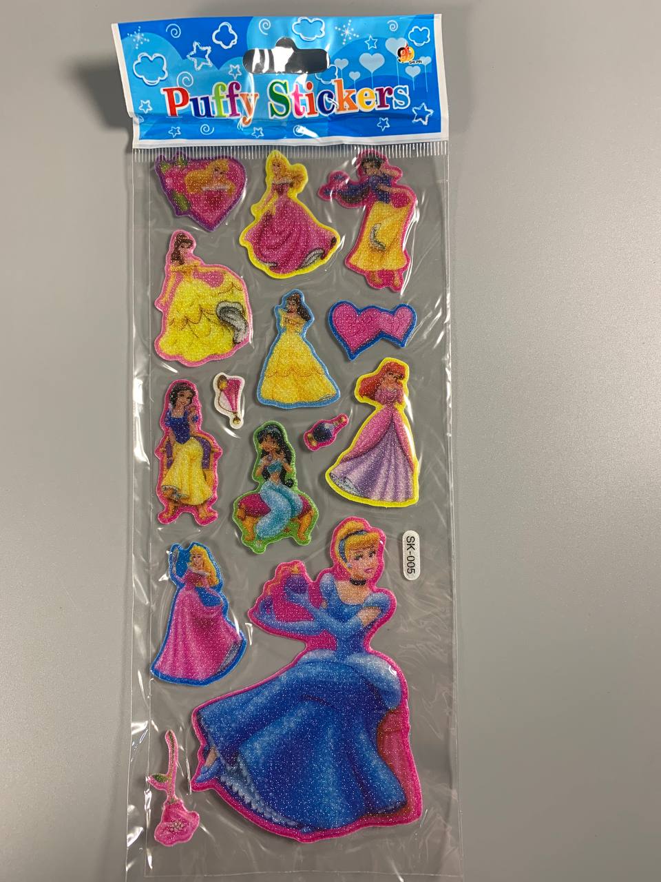 Наліпки 24 х 9см, 20шт/уп Різнокольоровий Unison (SK-005)