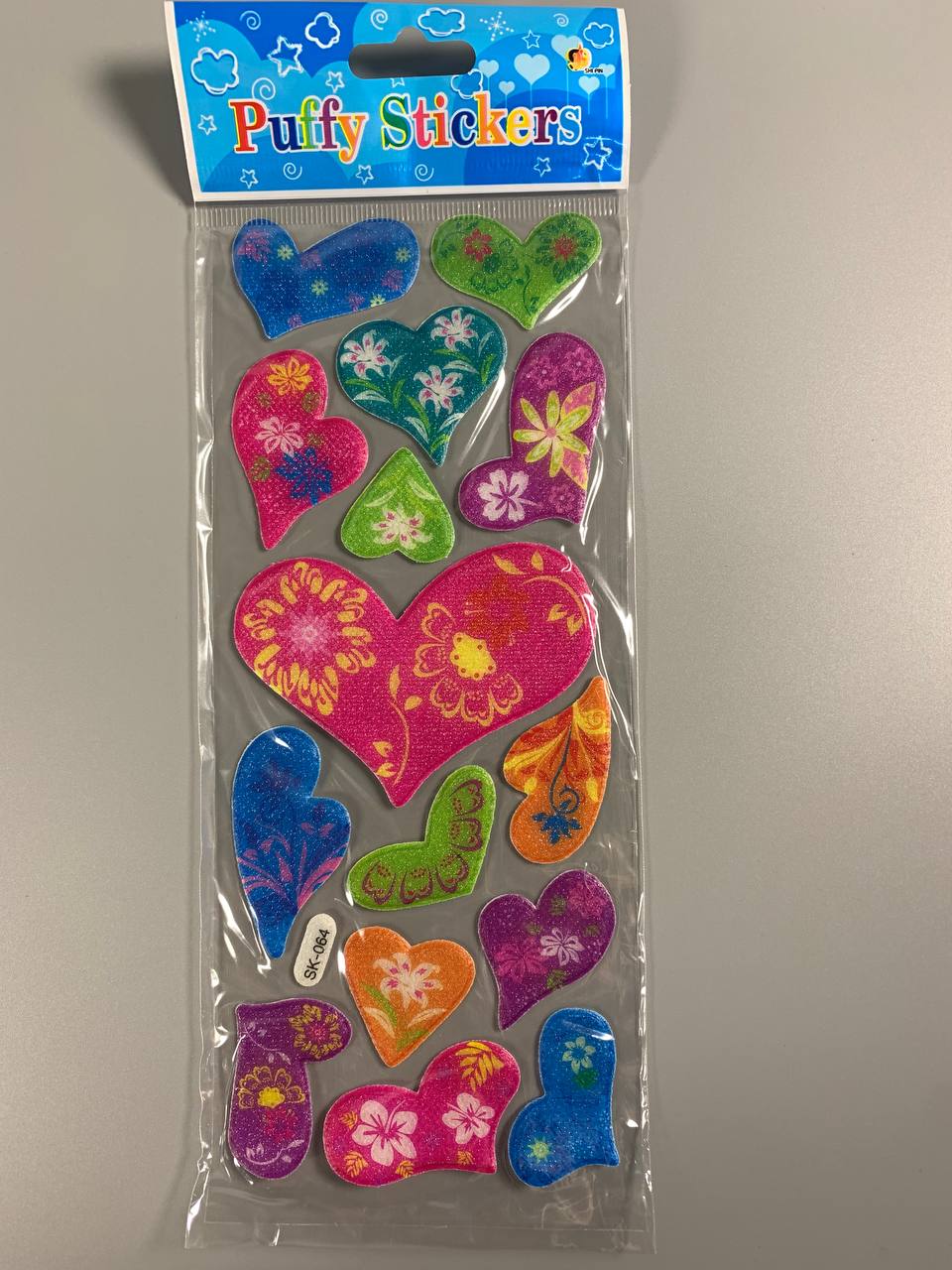 Наліпки 24 х 9см, 20шт/уп Різнокольоровий Unison (SK-064)