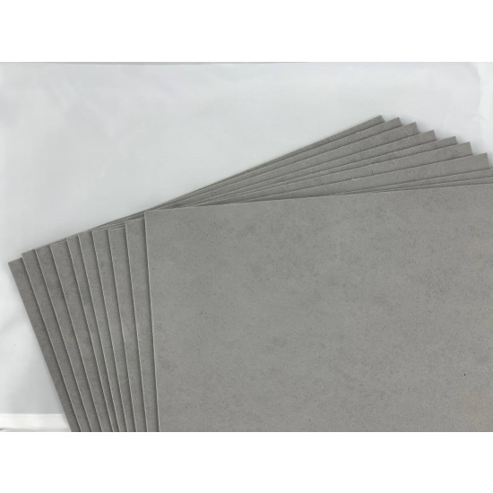 Фоаміран 20 х 30см, 1,5мм, 10 аркушів, сірий Сірий Без бренду (15A4-7025)