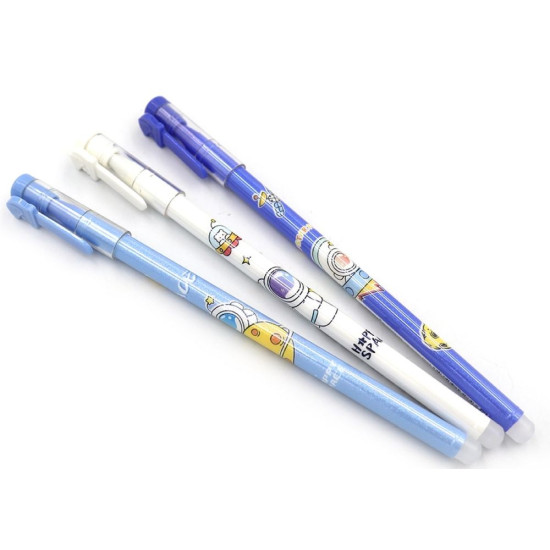 Ручка "пиши-стирай"  Aodemei Aodemei "UFO" 0,5мм, син, синяя, 12шт/уп Разноцветный Без бренда (34230-GP)