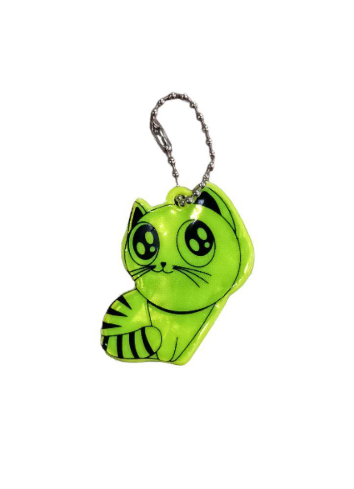Брелок светоотражающий "Котенок" 30 х 50мм Разноцветный Unison (2822-2023-3)
