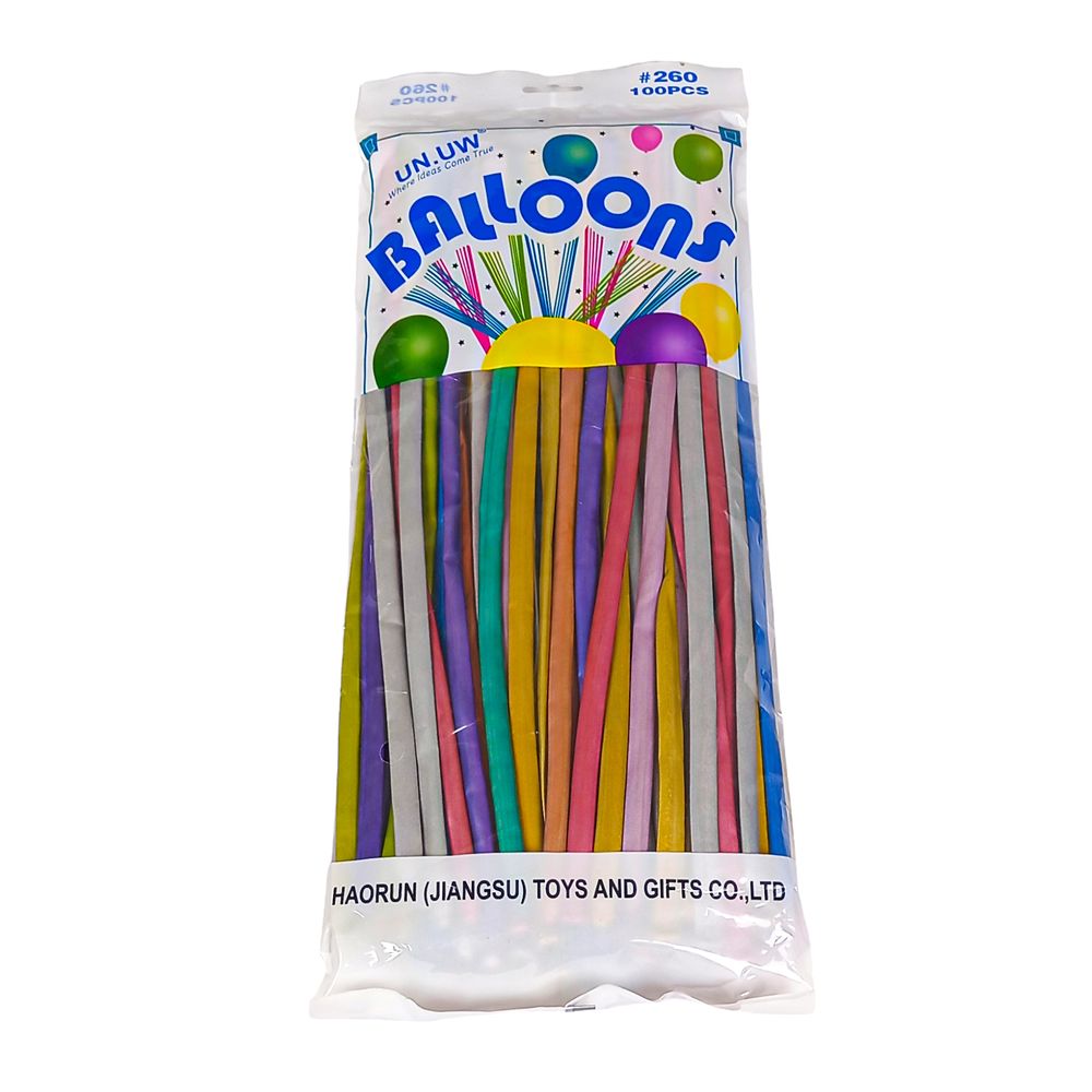 Куля конструктор КДМ 260, хром мікс 100шт/уп Різнокольоровий Без бренду (QQ-2800)