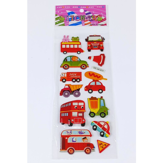 Наклейки 21 х 7см (XS-34-011)