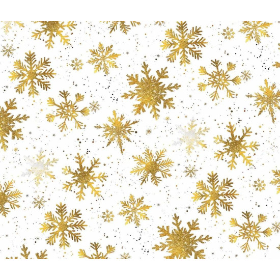 Бумага новогодняя для упаковки подарков 10 листов - 100 х 70 см 50г (PCZ10070-10-559)