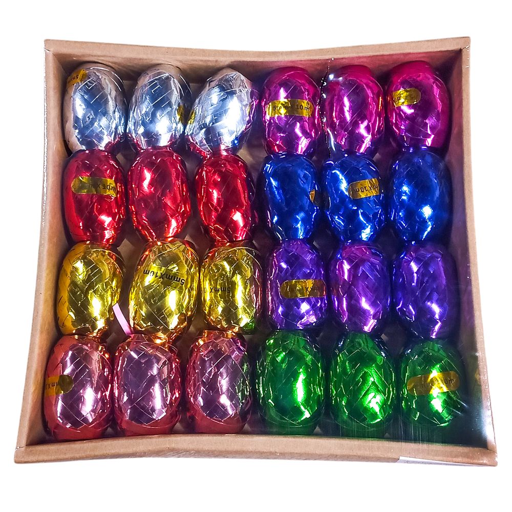 Стрічка для пакування 5мм х 10м, металік (10333)