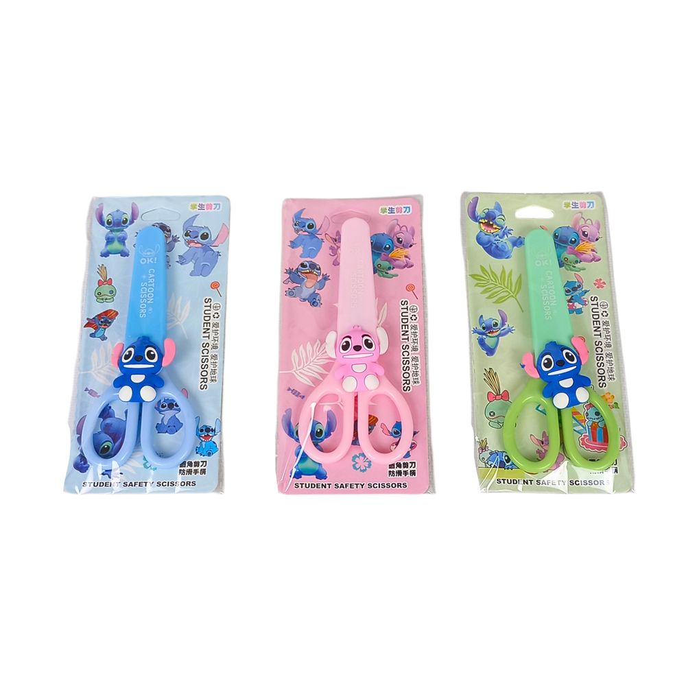 Ножиці  14см в пластиковому чохлі "Стiч" в блістері (9105-ST)