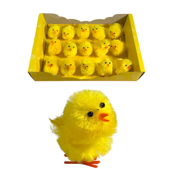 Великодній декор Жовте курча 5см (L00571)