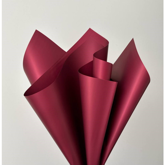 Пленка матовая "Моно" 60 мкр, 58 х 58см  20 листов (j00334 -10/ j00649-013)