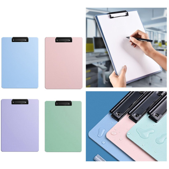 Кліпборд А4, ПВХ,  -4 кольори (2304)