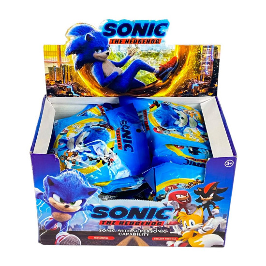 Гра  Їжак Супер Сонік 6в1  "Збери всіх" фігурки іграшки, фігурка 7см (7208)