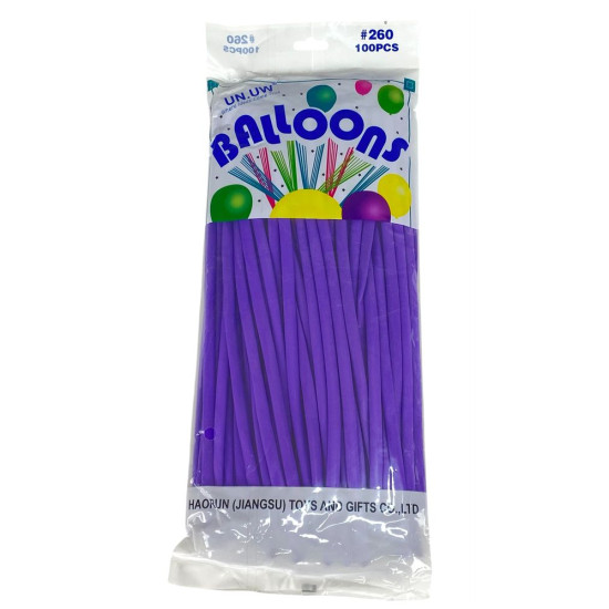 Куля конструктор КДМ 260, фіолетова 100шт/уп (QQ-2789)