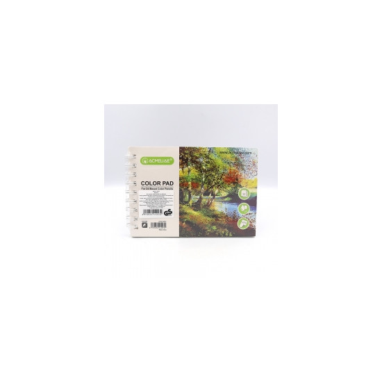 Блокнот для масляных карандашей Acmeliae 32K 184 х 130мм, 30P, 160g (44023)