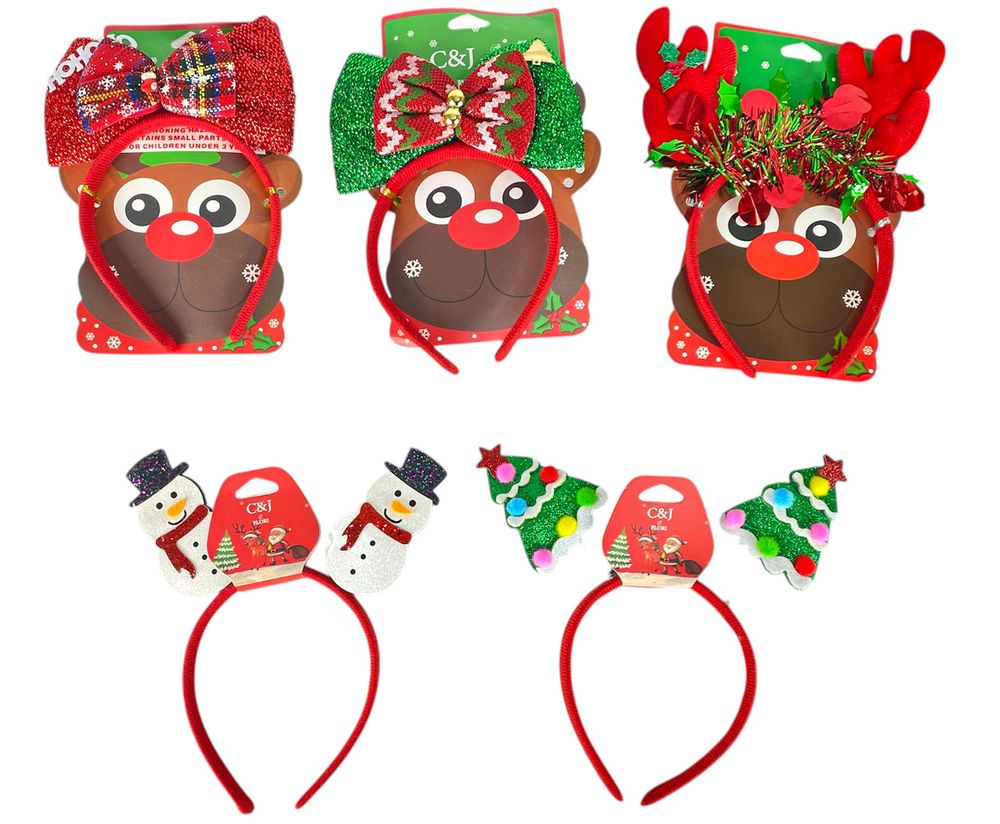 Обруч на голову "Ріжки оленя" (640-14)