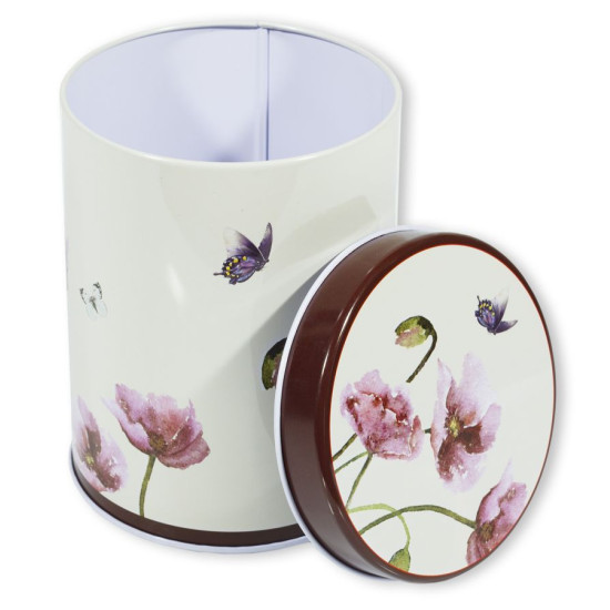 Подарункова коробка TY-A1, металева,  кругла, 7.4x10.9cm/8.9x12.9cm/10.6x13.8cm. 3шт. в наборі (TY-A1)