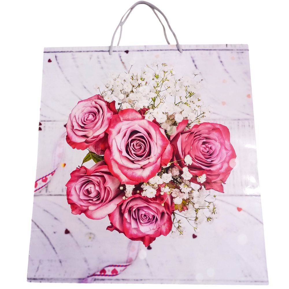 Подарунковий пакет 170г 47х52х20 Червоний Unison (PVM475220W)