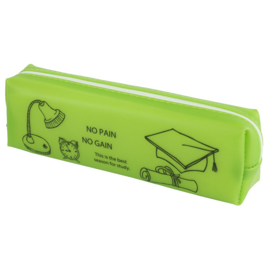 Пенал силікон. "Study" 19 * 5,5 * 4см, PVC, mix3 (1242)