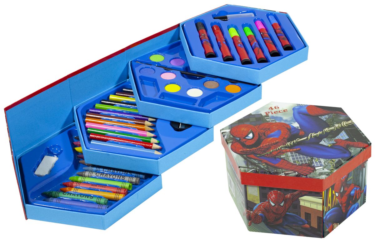 Н-р маркер.46 пред."Спайдермен" в кор. (SP-46)