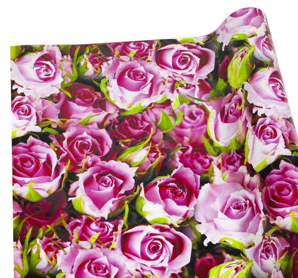 Папір пакувальний крейдований 80г 10 аркушів  100 х 70см Різнокольоровий Unison (PVM10-193)