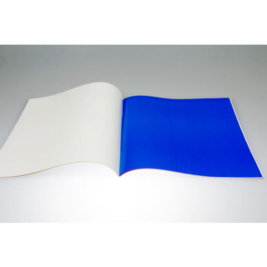 Бумага цветная 14л А4 "Флуоресцентная" Премиум Апельсин (КПФ-А4-14/АП-1208)