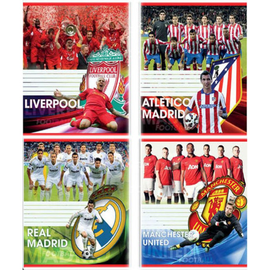 Тетрадь 48 листов в клетку Разноцветный Unison (Тр 007/959059)