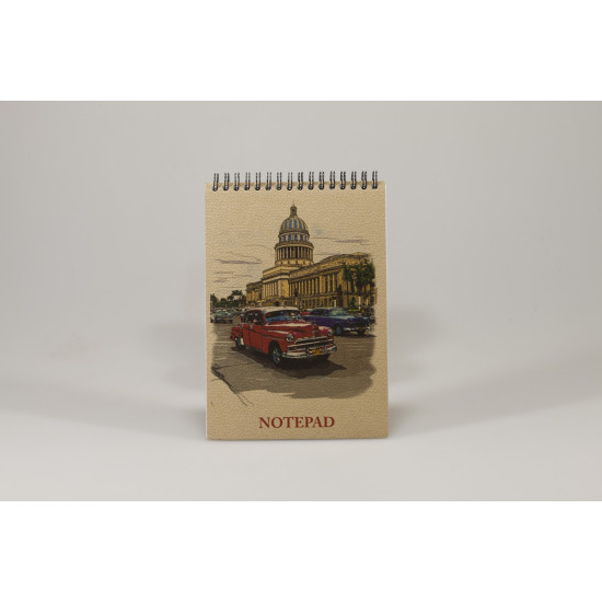 Блокнот с перфорацией  80 л А5 спираль клетка Ofort (KF5180K)